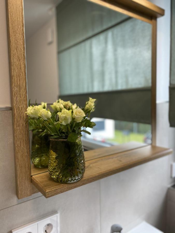Modernes Apartment Am Hafen Mit Seeblick グロースレッシェン エクステリア 写真